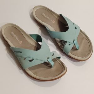 Merrell Eggshell Blue Barefoot Sandals